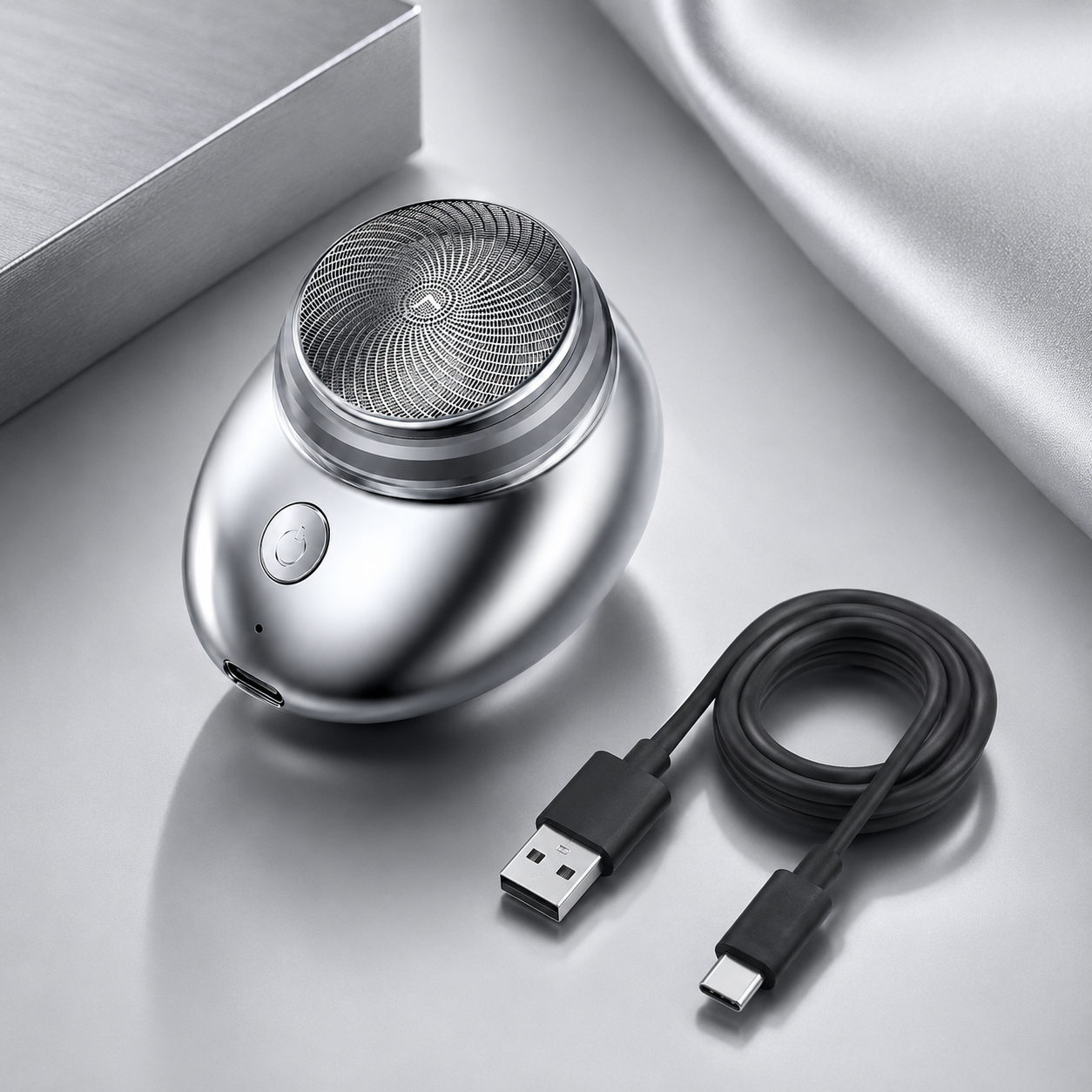 Mini Rasoir Électrique Portable – Compact, Précis & Rechargeable USB-C